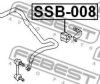 FEBEST SSB-008 Stabiliser Mounting